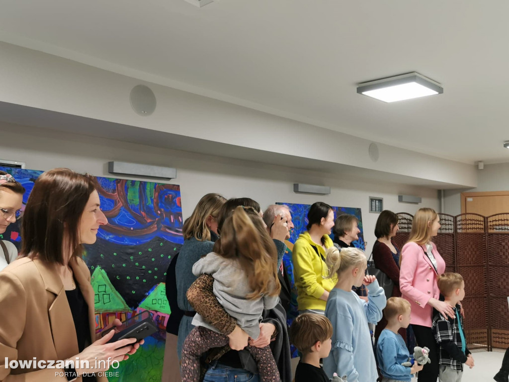 Wernisaż w Bibliotece Miejskiej w Łowiczu