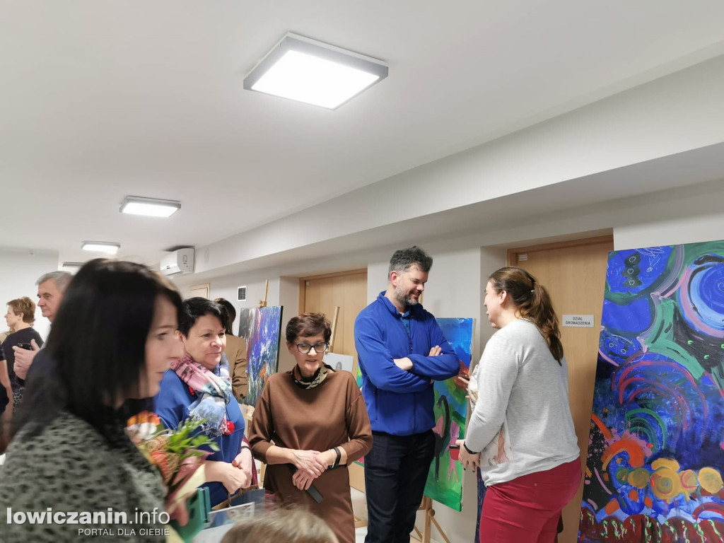 Wernisaż w Bibliotece Miejskiej w Łowiczu