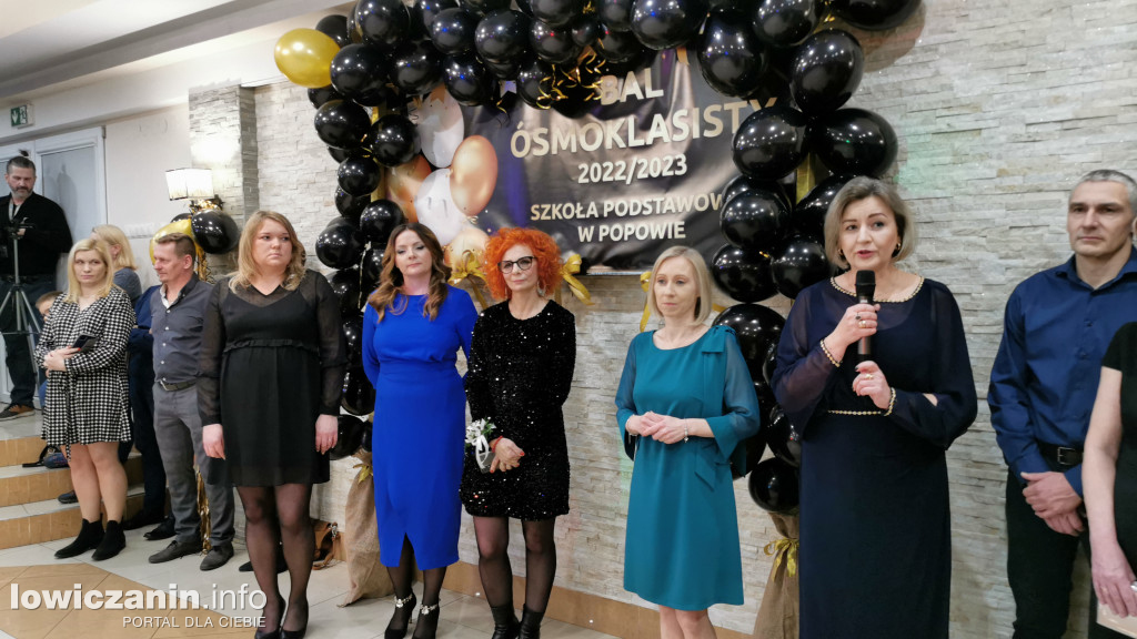 Bal ósmoklasistów z Popowa