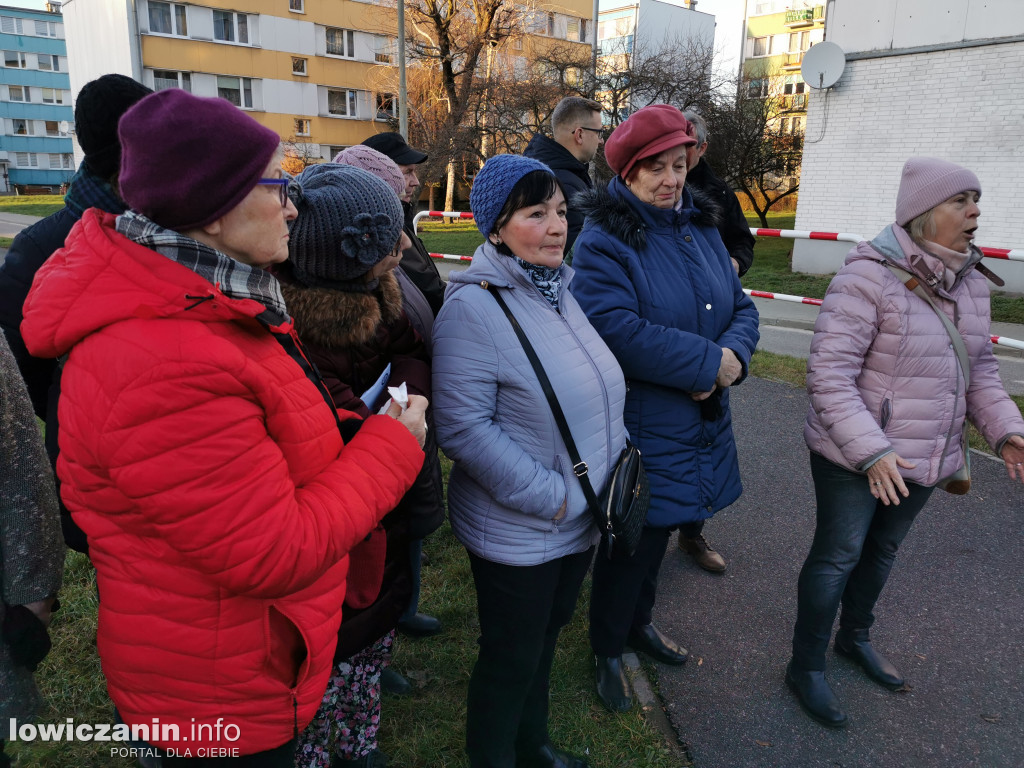 Prezes ŁSM na os. Dąbrowskiego