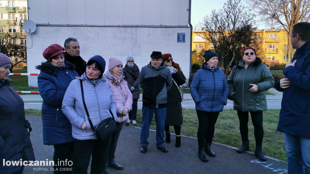Prezes ŁSM na os. Dąbrowskiego