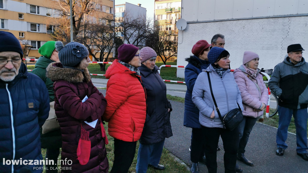 Prezes ŁSM na os. Dąbrowskiego