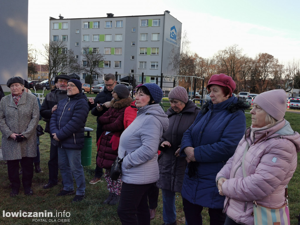 Prezes ŁSM na os. Dąbrowskiego