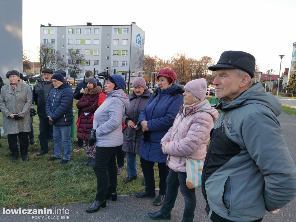 Prezes ŁSM na os. Dąbrowskiego