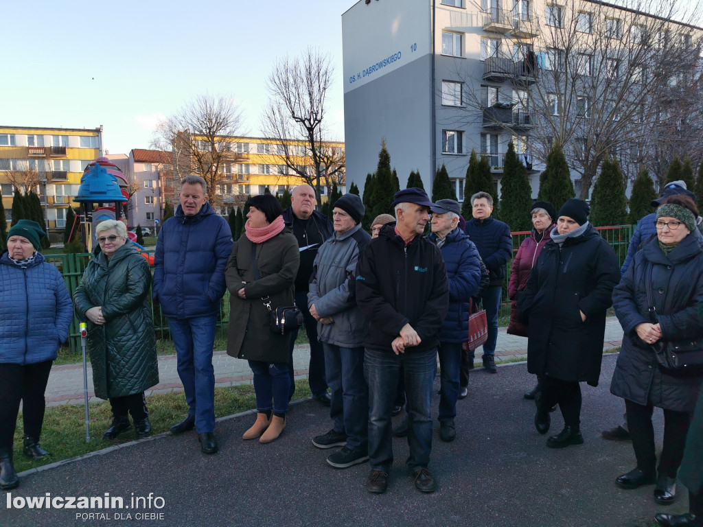 Prezes ŁSM na os. Dąbrowskiego