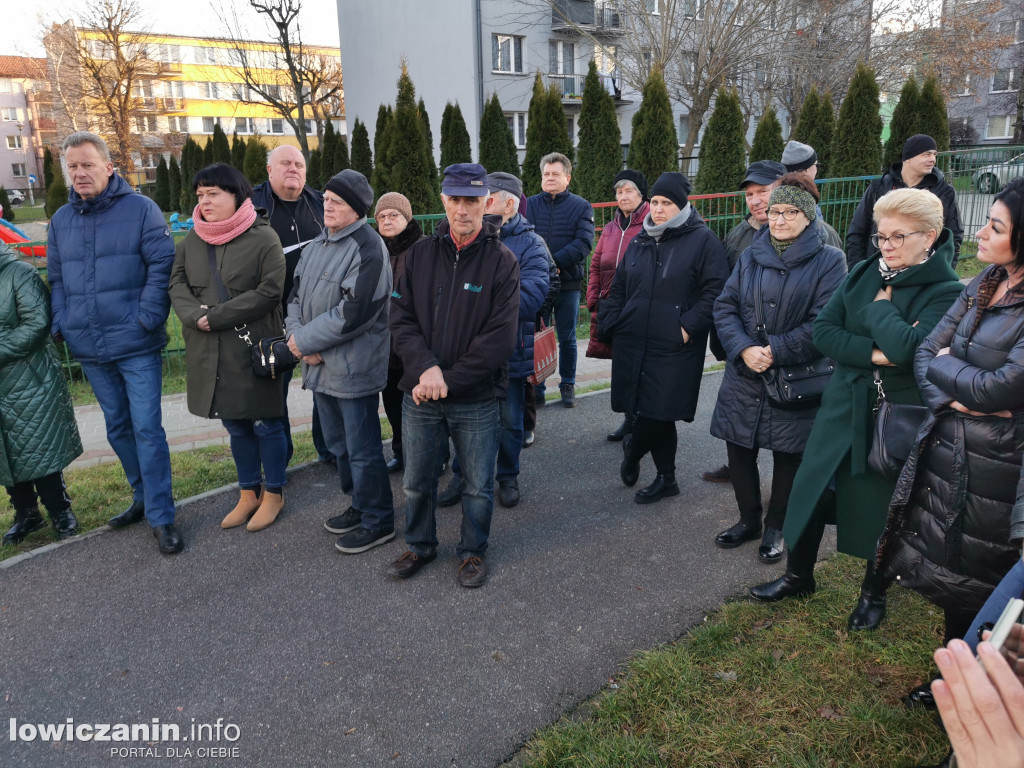 Prezes ŁSM na os. Dąbrowskiego