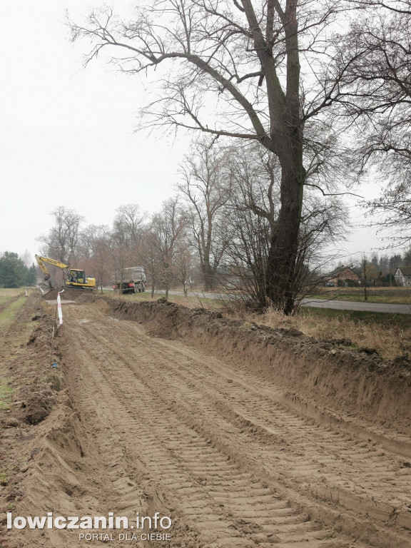 Budowa scieżek rowerowych na terenie gminy Nieborów