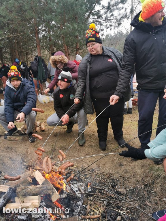 WOŚP ŁOWICZ. Morsowanie pod Dąbkowicami