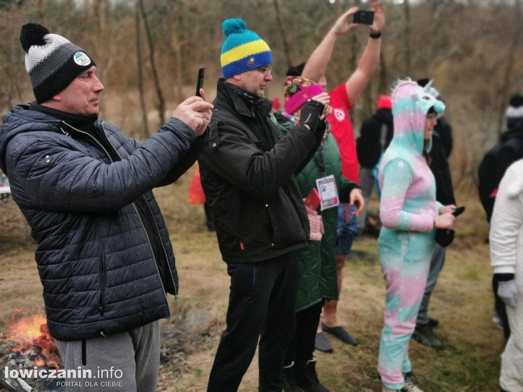 WOŚP ŁOWICZ. Morsowanie pod Dąbkowicami