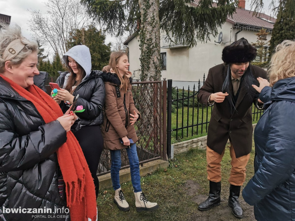 Chodzenie z misiem po Bobrownikach