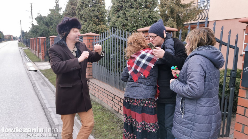 Chodzenie z misiem po Bobrownikach