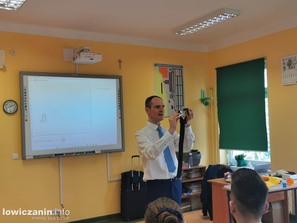 Kurs dla przyszłych stewardów w ZSP 3 w Łowiczu
