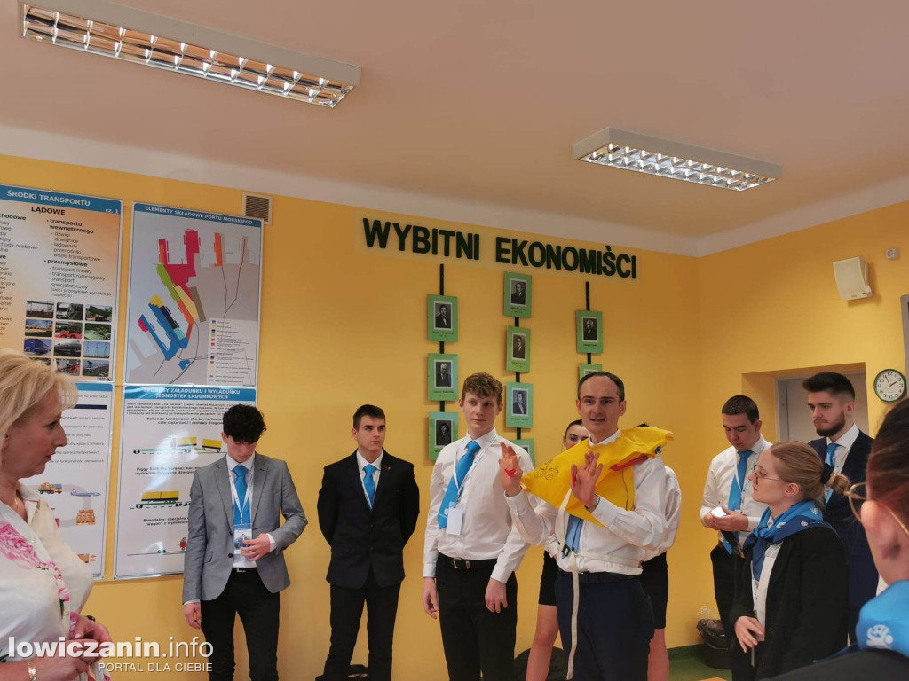 Kurs dla przyszłych stewardów w ZSP 3 w Łowiczu