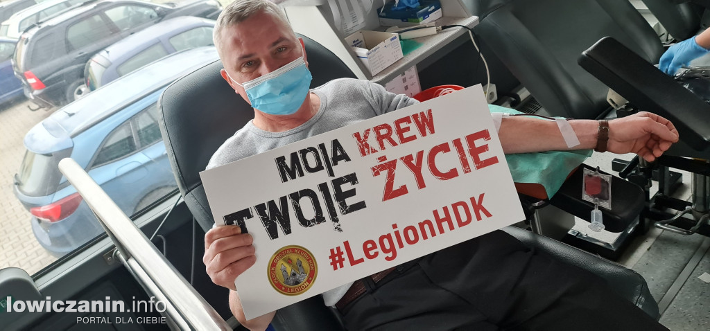 Zbiórka krwi w Sannikach