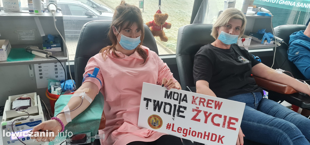 Zbiórka krwi w Sannikach