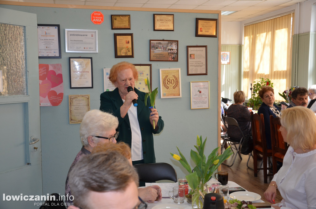 Dzień Kobiet w Klubie Seniora Radość w Łowiczu