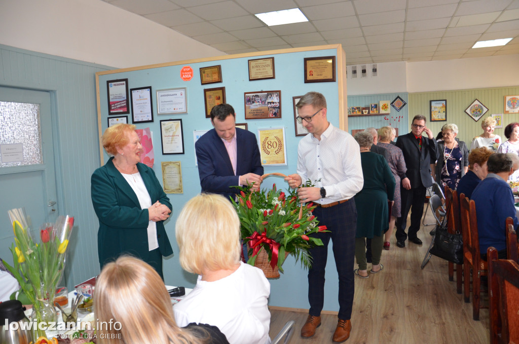 Dzień Kobiet w Klubie Seniora Radość w Łowiczu