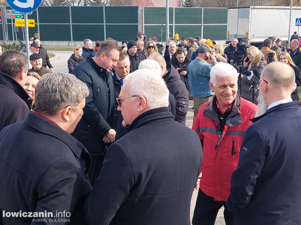 Otwarcie wiaduktu w Łowiczu - 17.03.2023