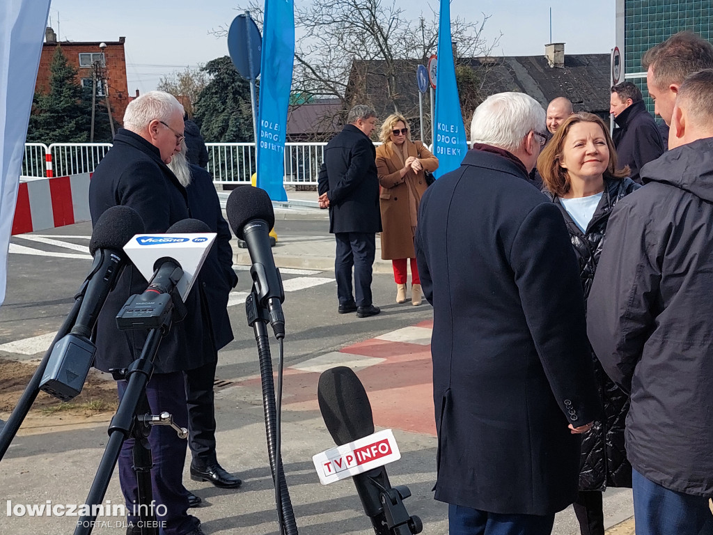 Otwarcie wiaduktu w Łowiczu - 17.03.2023