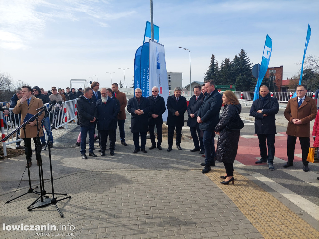 Otwarcie wiaduktu w Łowiczu - 17.03.2023