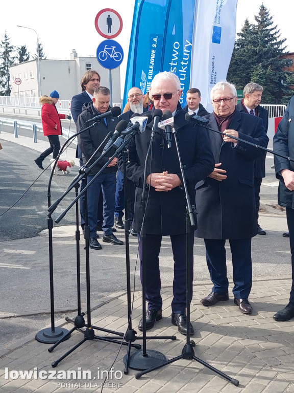 Otwarcie wiaduktu w Łowiczu - 17.03.2023