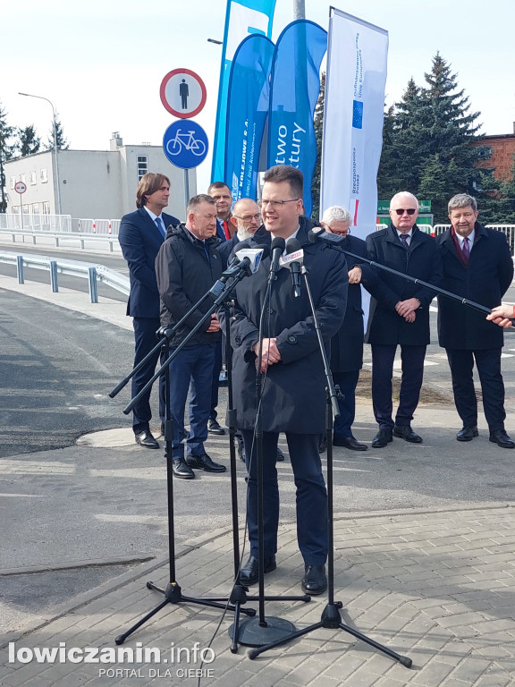 Otwarcie wiaduktu w Łowiczu - 17.03.2023