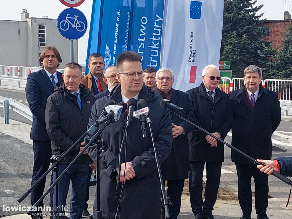 Otwarcie wiaduktu w Łowiczu - 17.03.2023