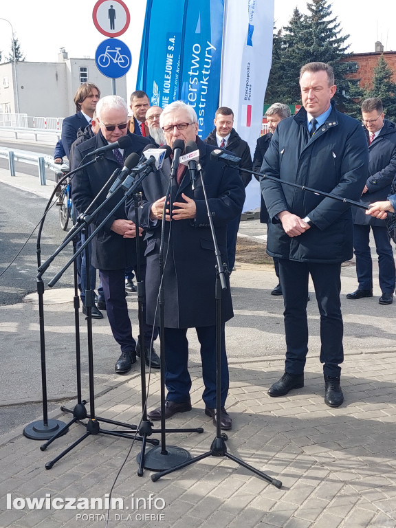 Otwarcie wiaduktu w Łowiczu - 17.03.2023