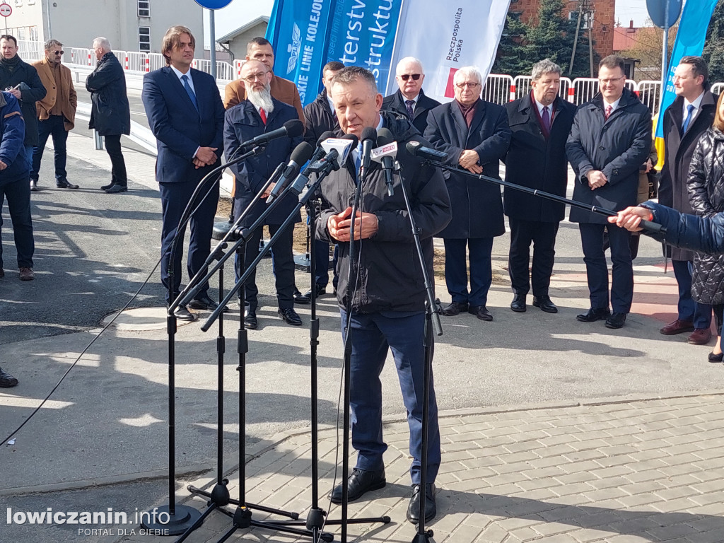 Otwarcie wiaduktu w Łowiczu - 17.03.2023