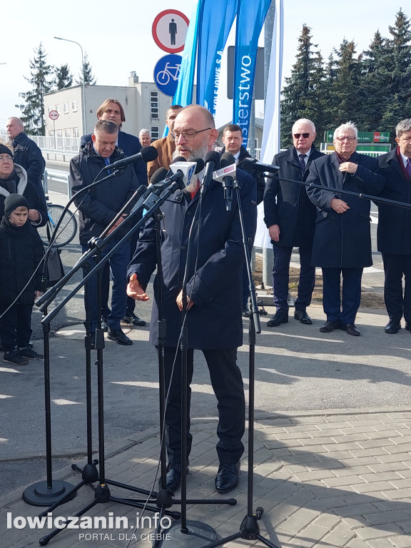 Otwarcie wiaduktu w Łowiczu - 17.03.2023