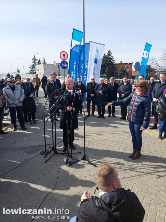 Otwarcie wiaduktu w Łowiczu - 17.03.2023