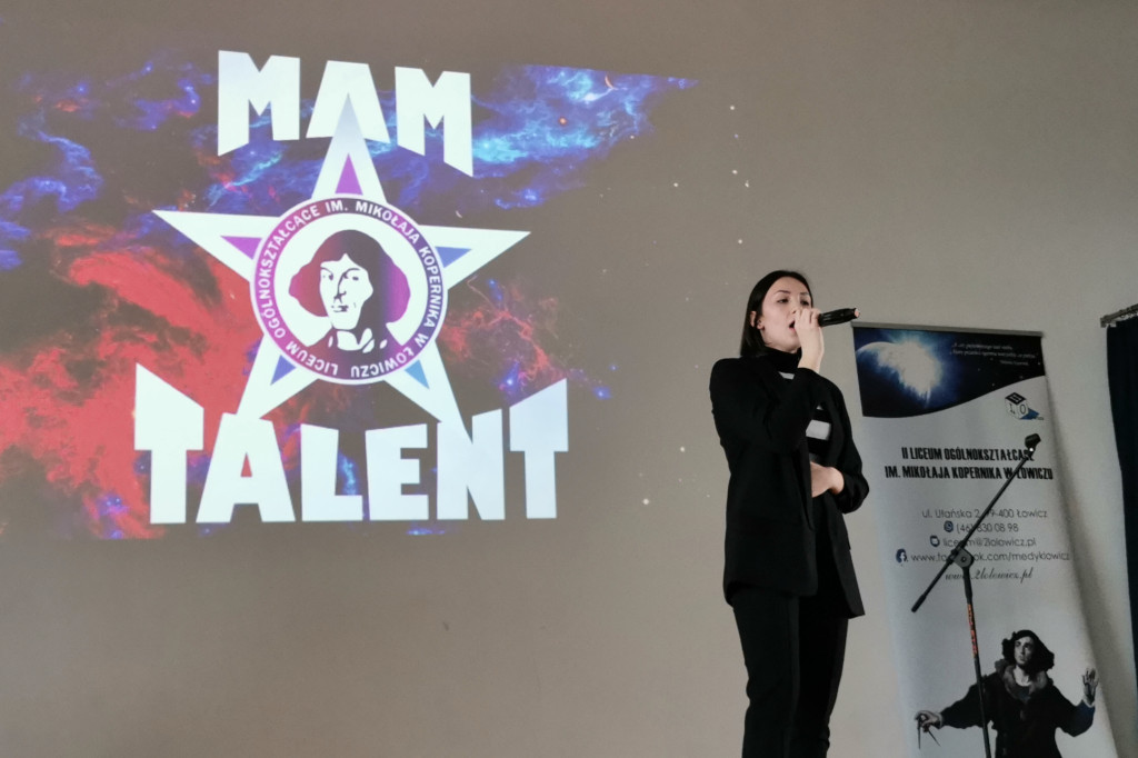 Mam talent w II LO w Łowiczu