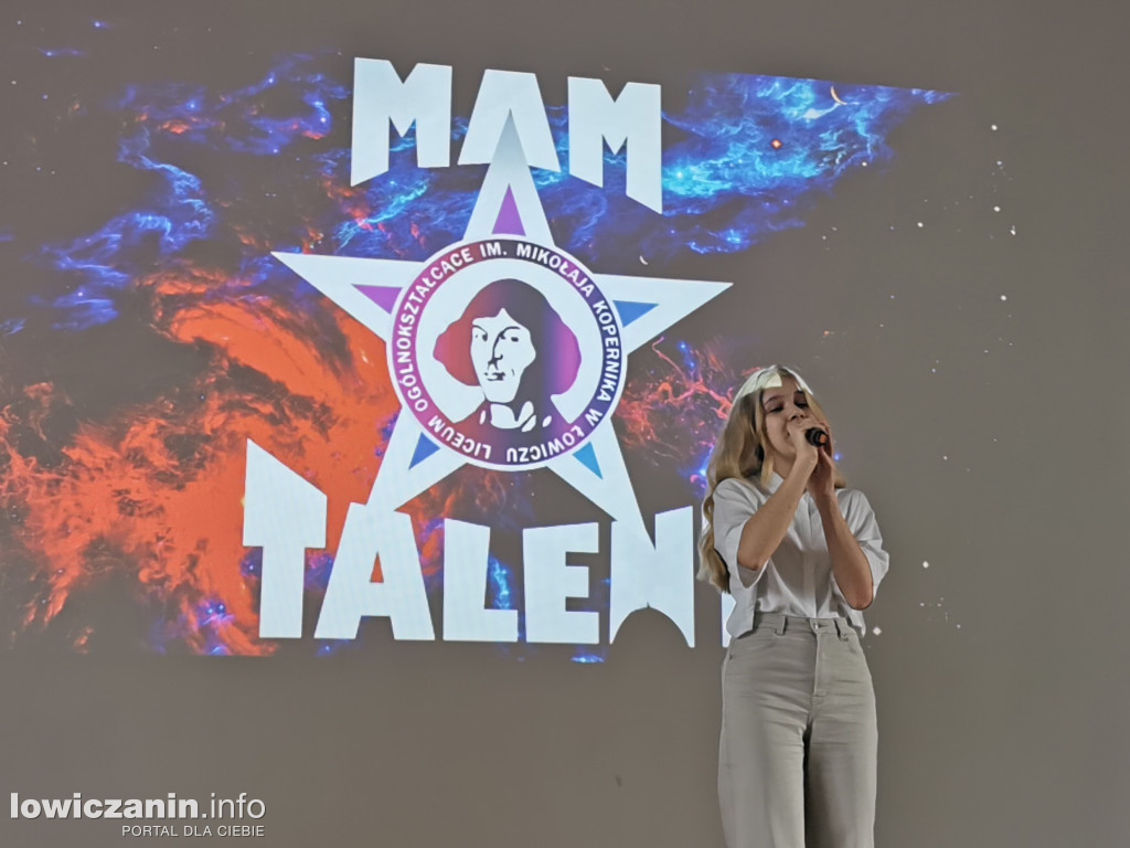 Mam talent w II LO w Łowiczu