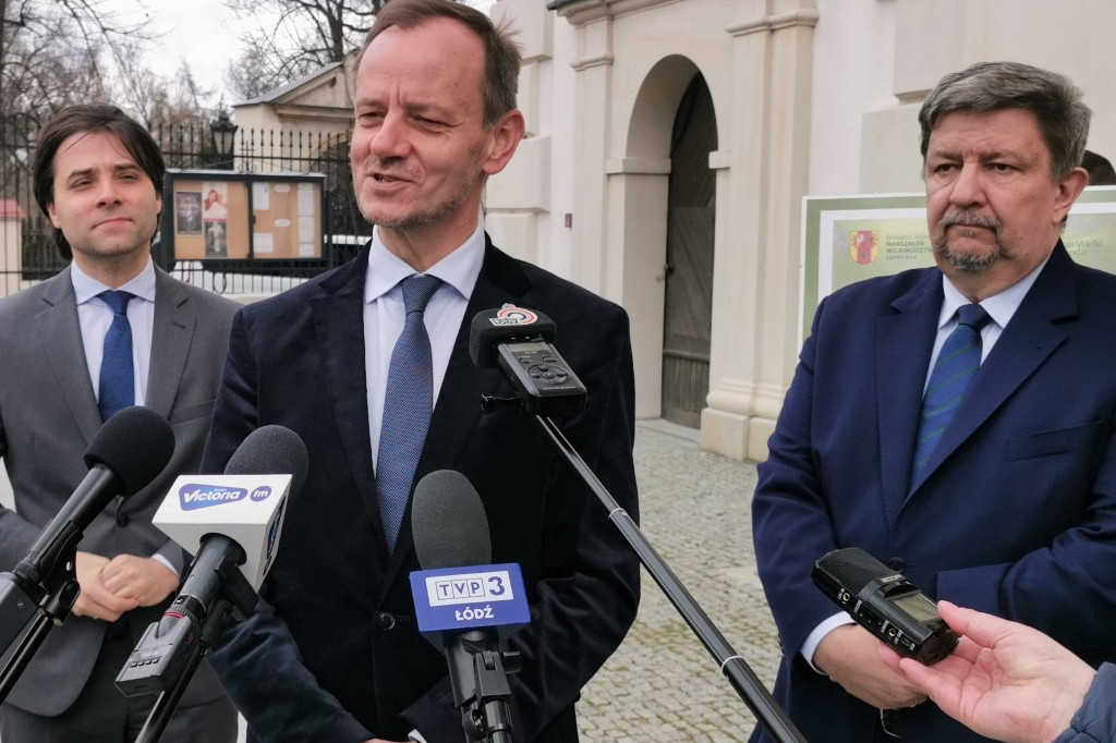 Marszałek Schreiber w Łowiczu o „Z operą przez Łódzkie”.
