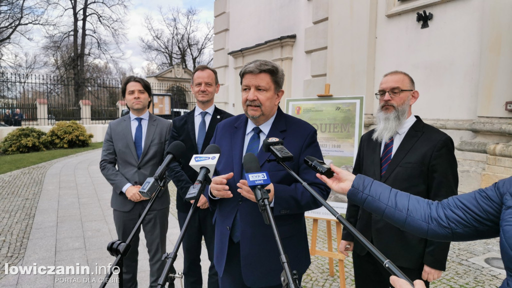 Marszałek Schreiber w Łowiczu o „Z operą przez Łódzkie”.