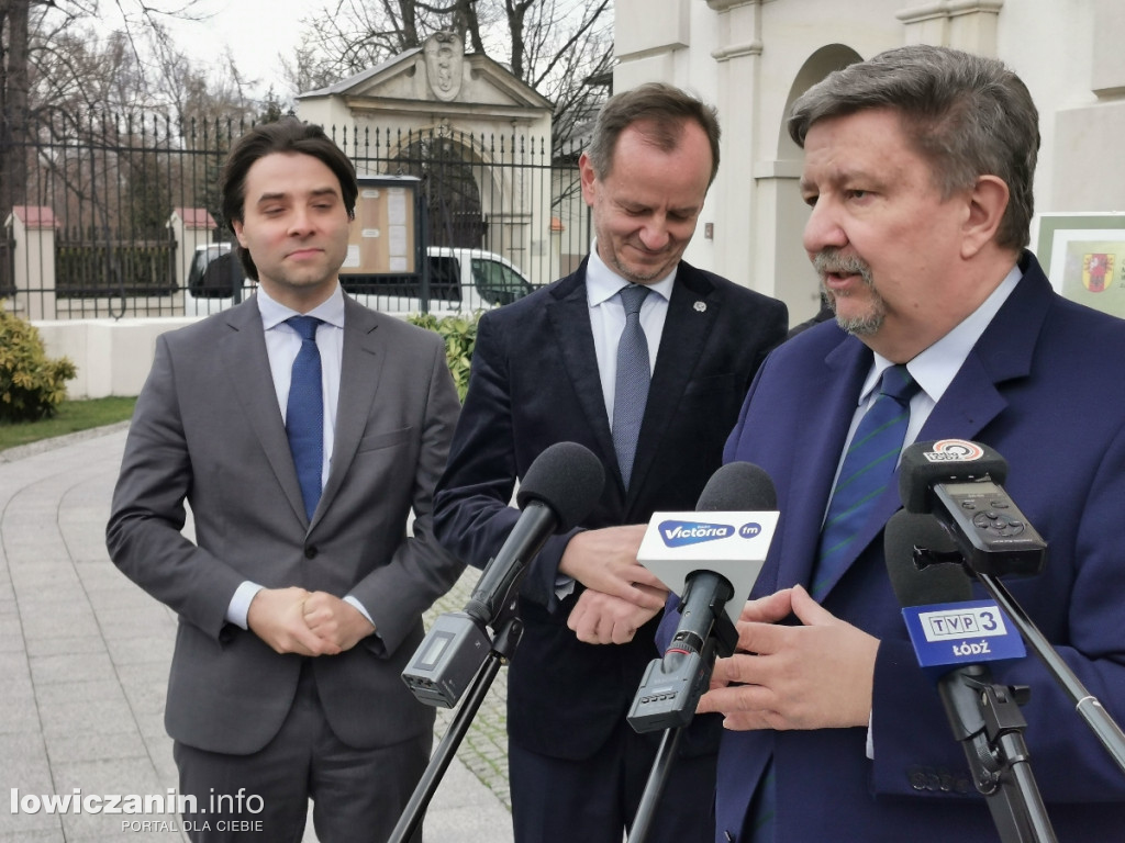 Marszałek Schreiber w Łowiczu o „Z operą przez Łódzkie”.