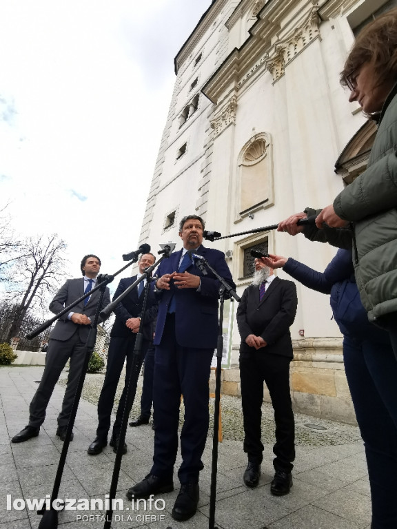 Marszałek Schreiber w Łowiczu o „Z operą przez Łódzkie”.