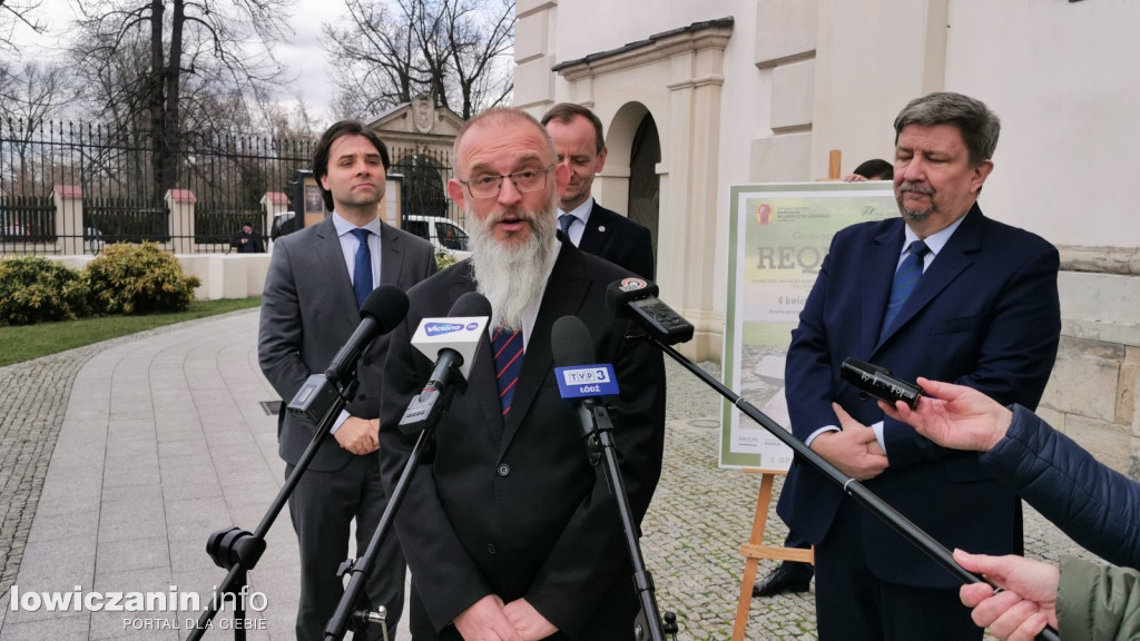Marszałek Schreiber w Łowiczu o „Z operą przez Łódzkie”.