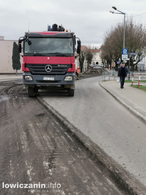 Prace na moście w ul. Mostowej