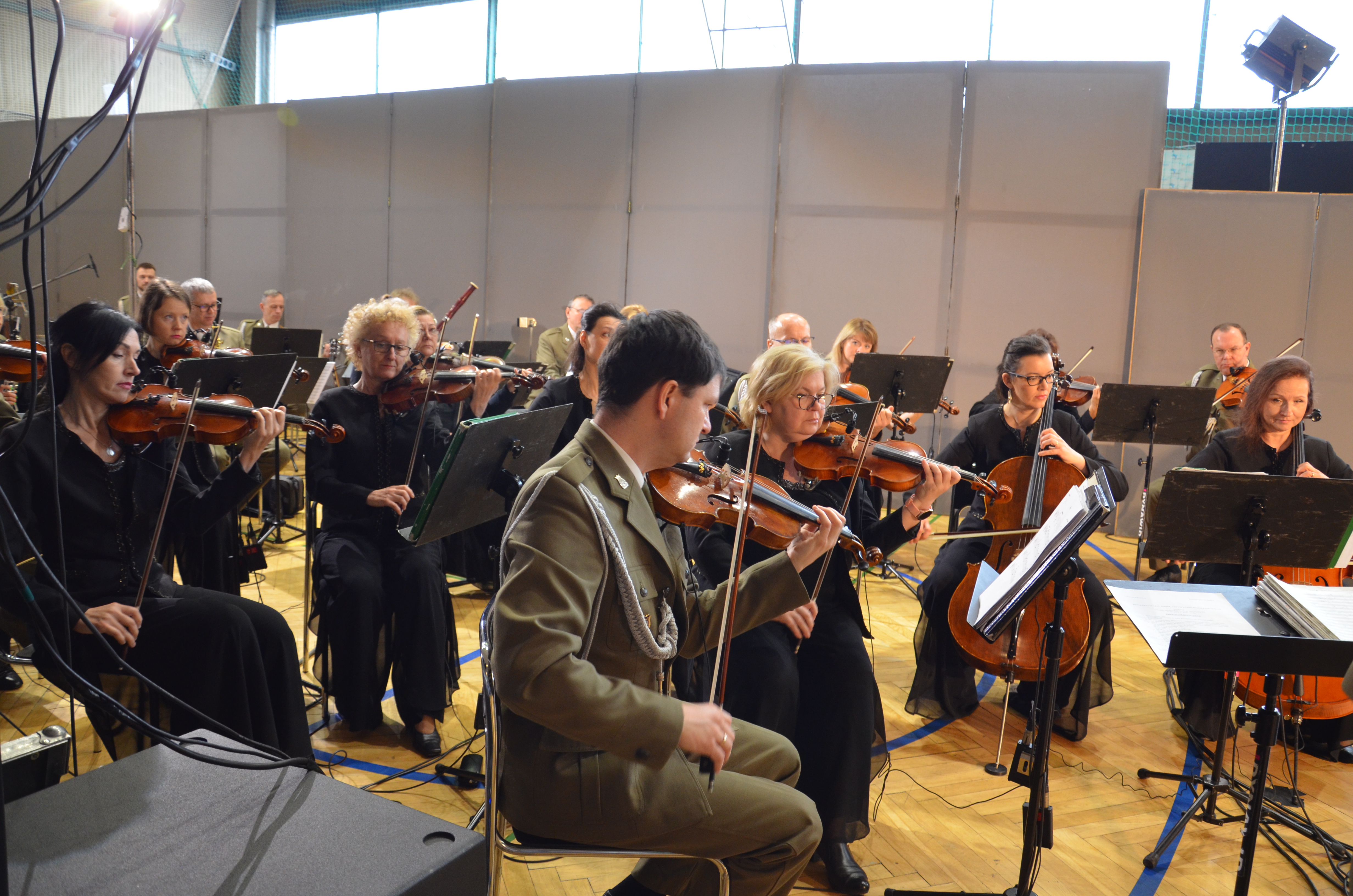 Orkiestra reprezentacyjna Wojska Polskiego zagrała w Łowiczu