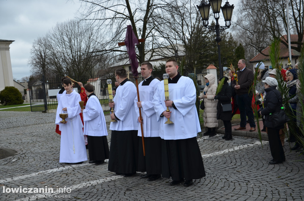 Niedziela Palmowa na Starym Rynku w Łowiczu