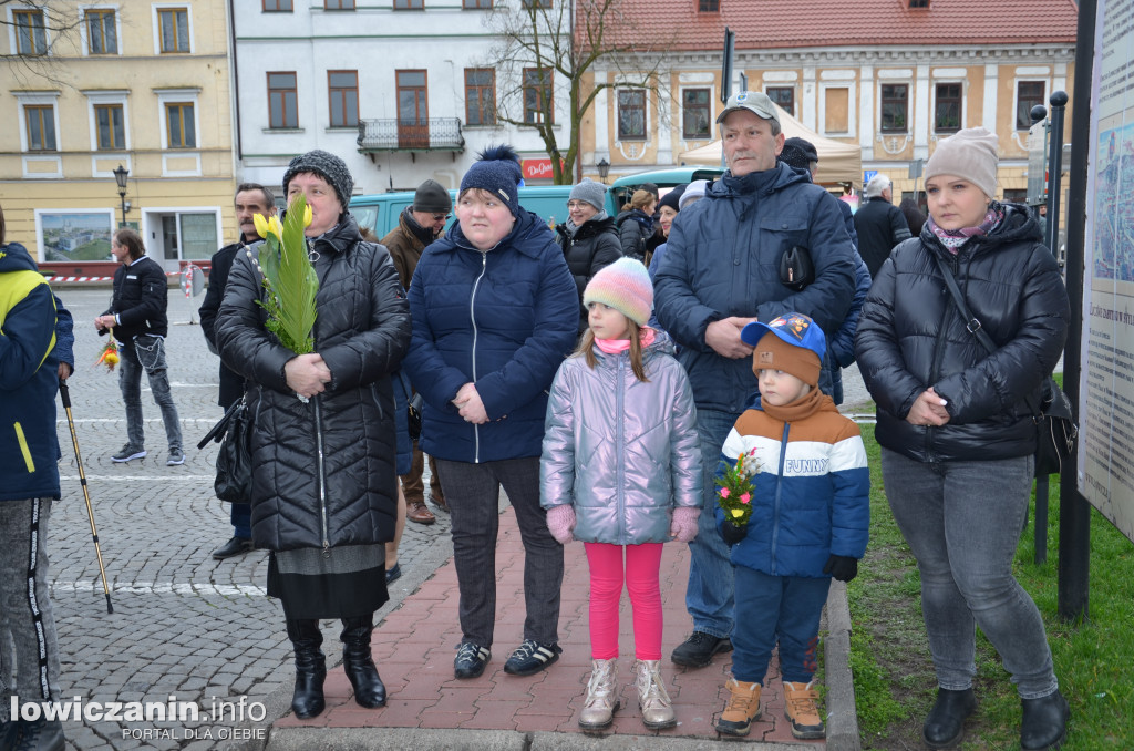Niedziela Palmowa na Starym Rynku w Łowiczu