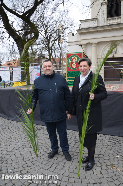 Niedziela Palmowa na Starym Rynku w Łowiczu
