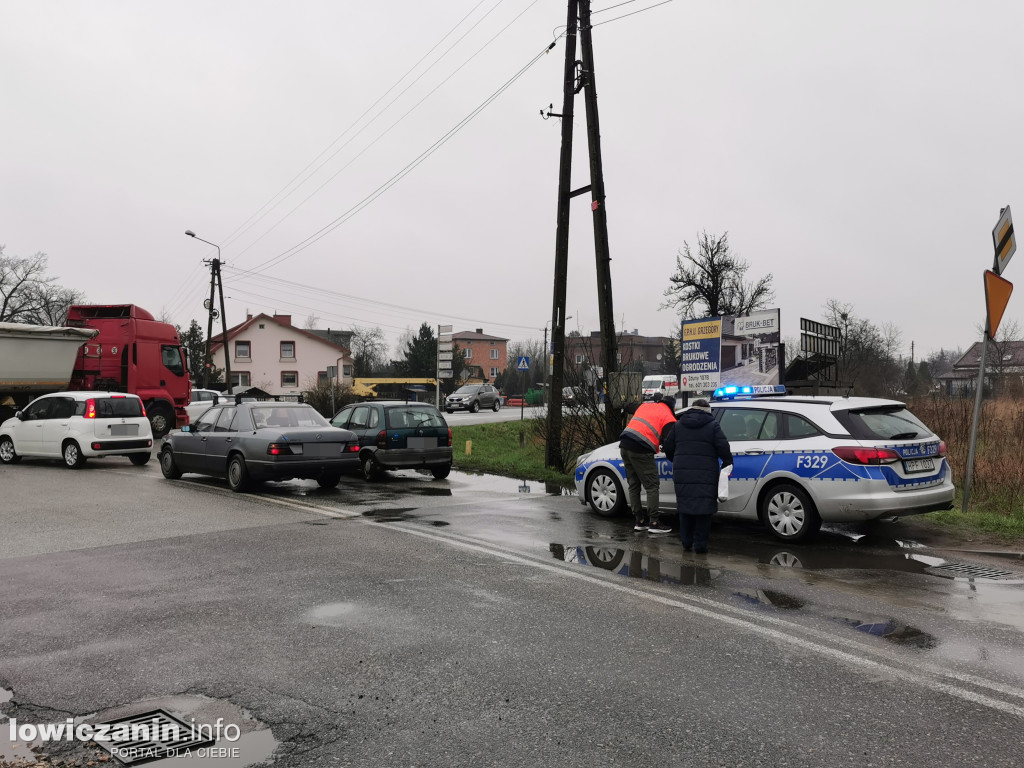 Wypadek w rejonie skrzyżowania ul. Blich i Zamkowej