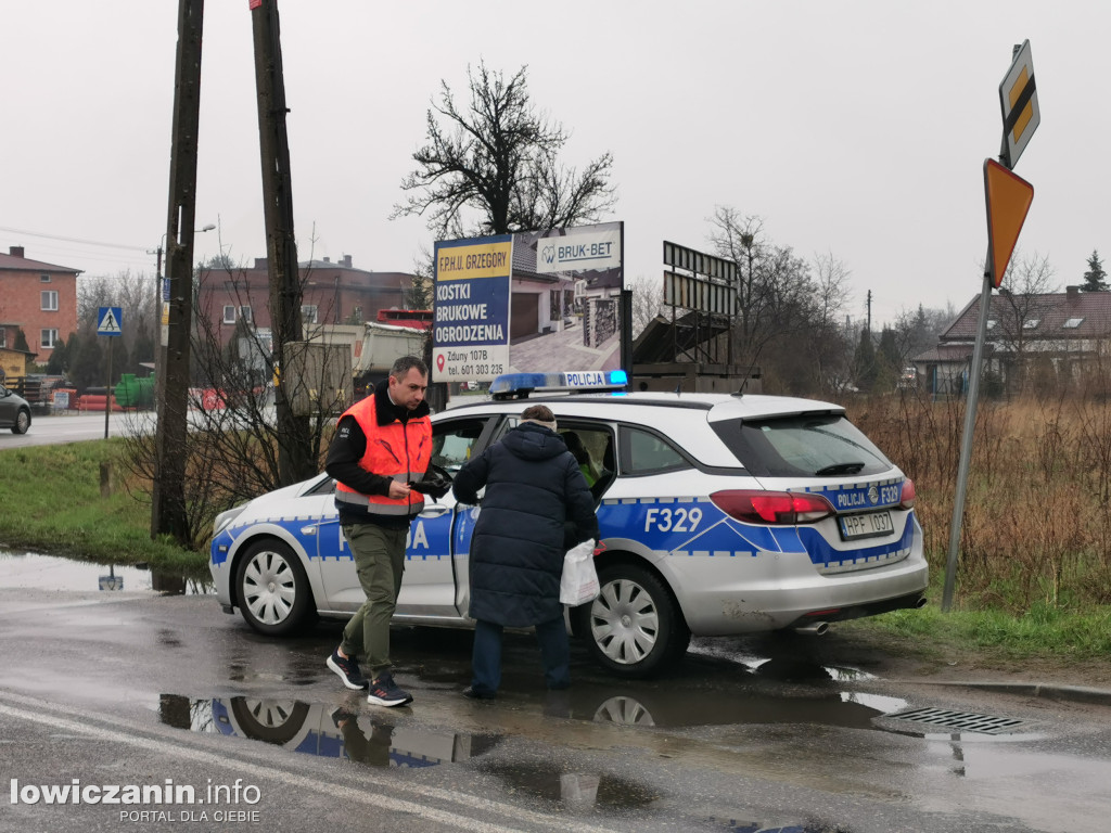 Wypadek w rejonie skrzyżowania ul. Blich i Zamkowej