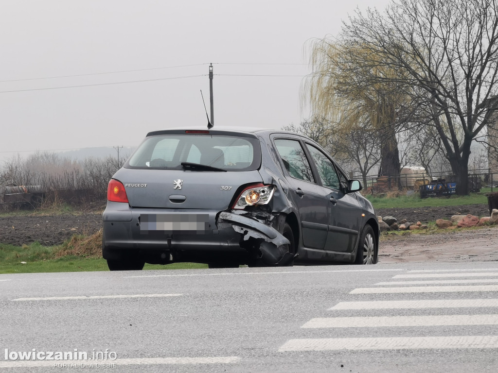 Wypadek w rejonie skrzyżowania ul. Blich i Zamkowej