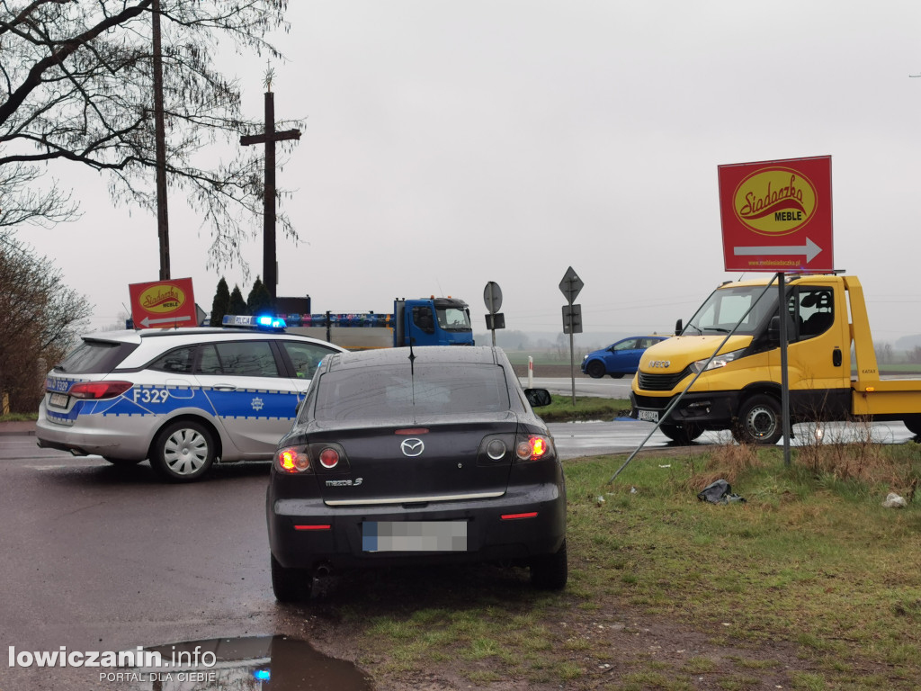 Wypadek w rejonie skrzyżowania ul. Blich i Zamkowej