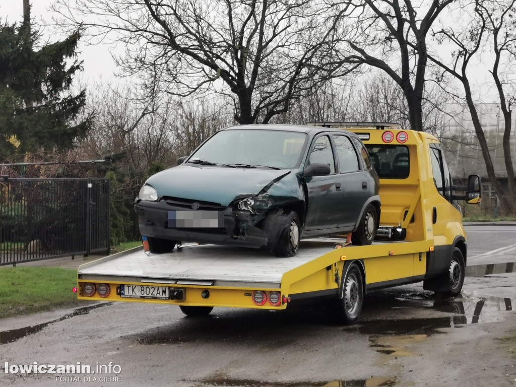Wypadek w rejonie skrzyżowania ul. Blich i Zamkowej