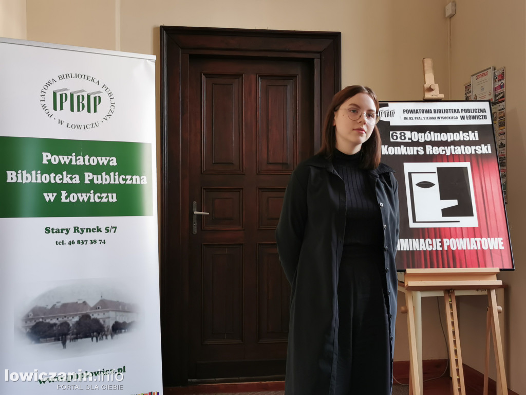 Konkurs recytatorski w Łowiczu
