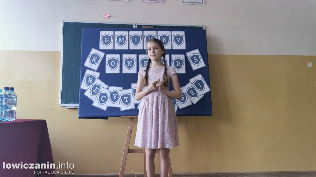 Konkurs recytatorski w Zielkowicach